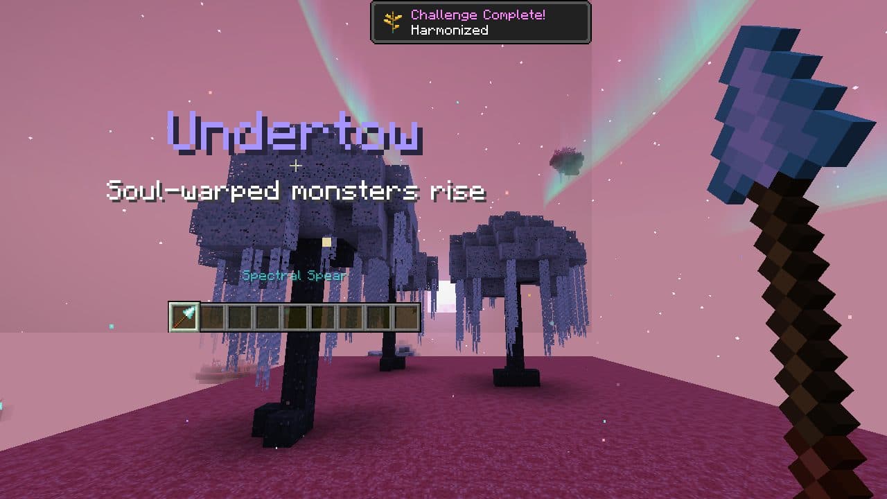 The in-game title as the Undertow begins: soul-warped monsters rise