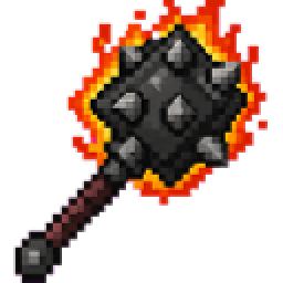 Netherfire Titan Mace – image 1