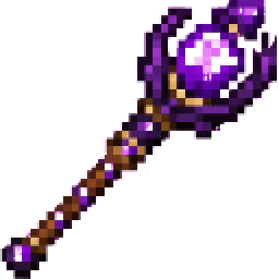 Purple Mystic Staff – image 1