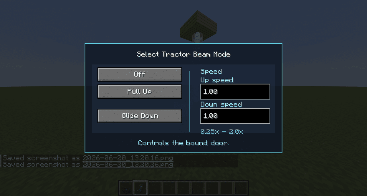Tractor Beam Door – image 1