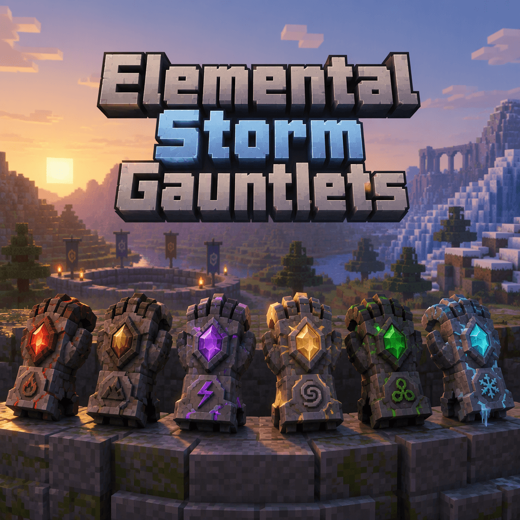 Elemental Storm Gauntlets – image 1