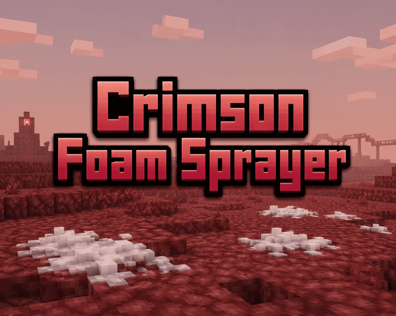 Crimson Foam Sprayer – image 1