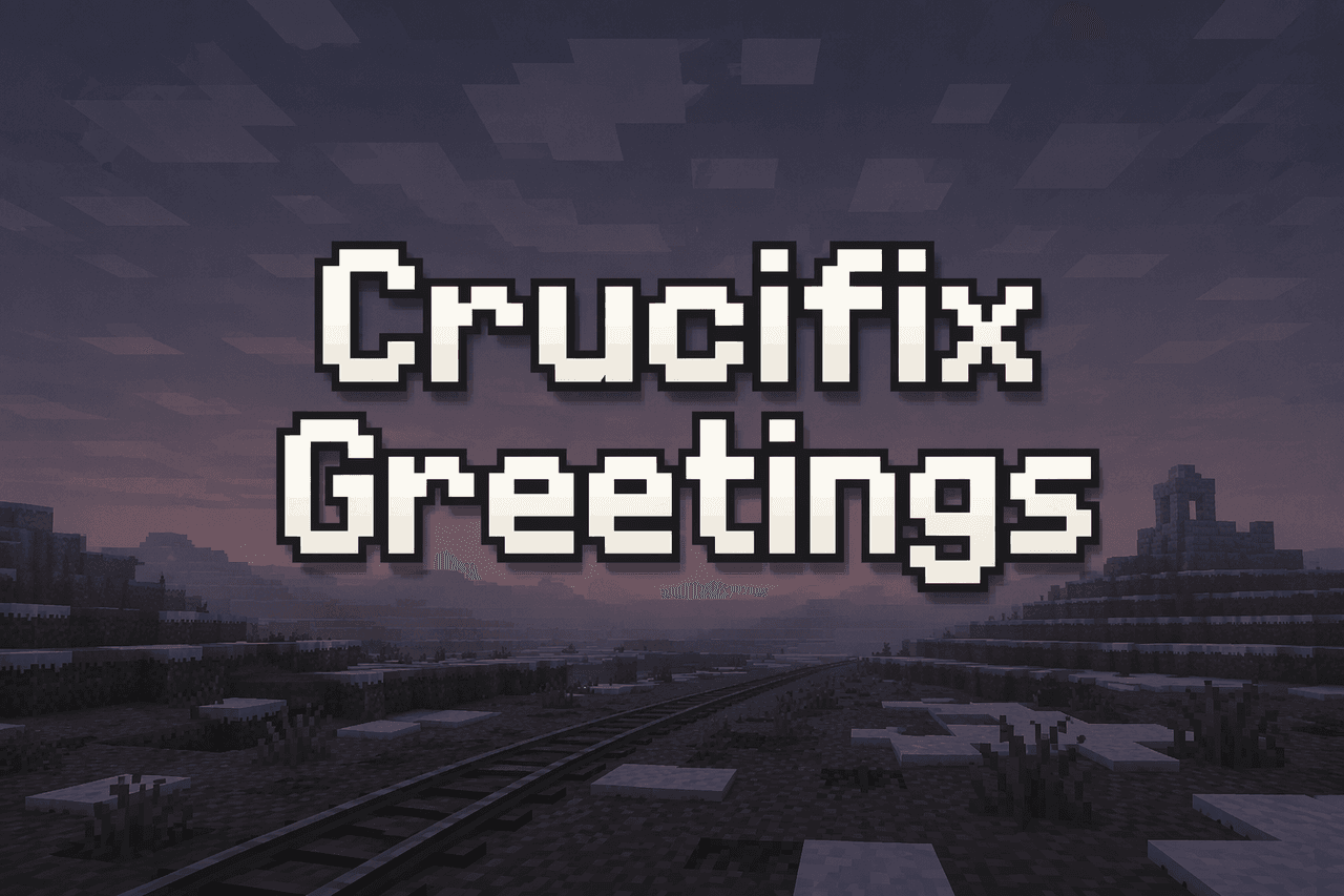 Crucifix Greetings cover image