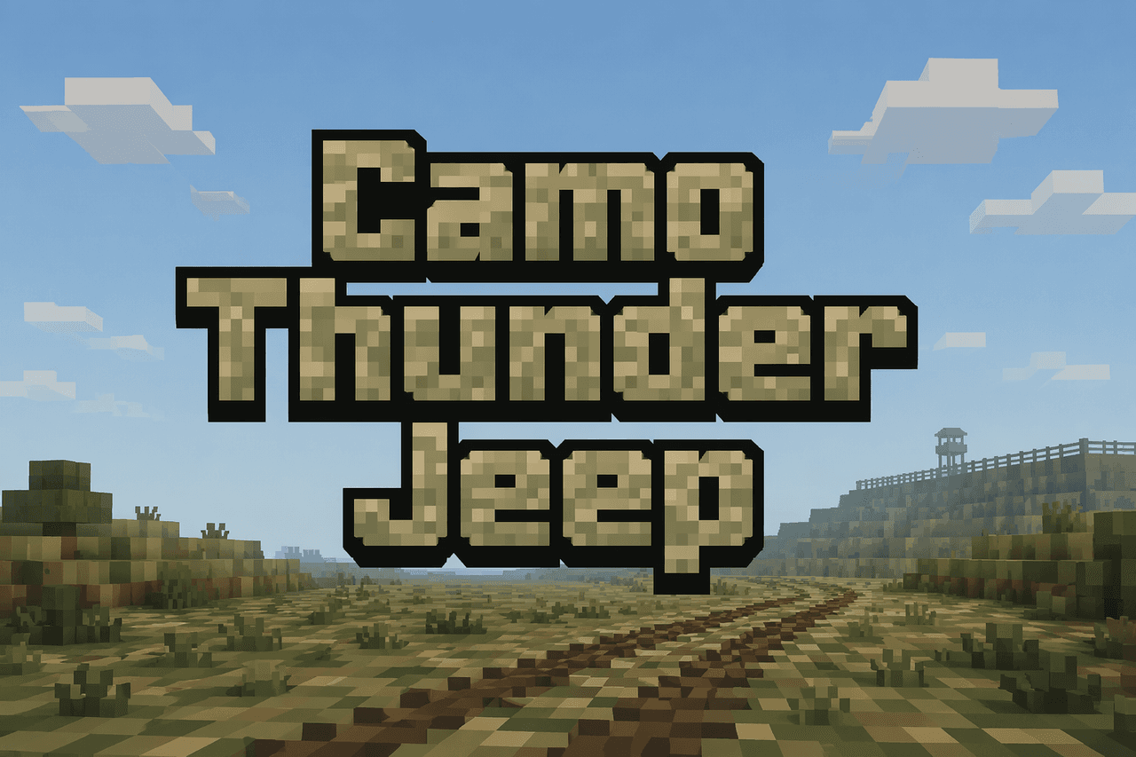 Camo Thunder Jeep cover image