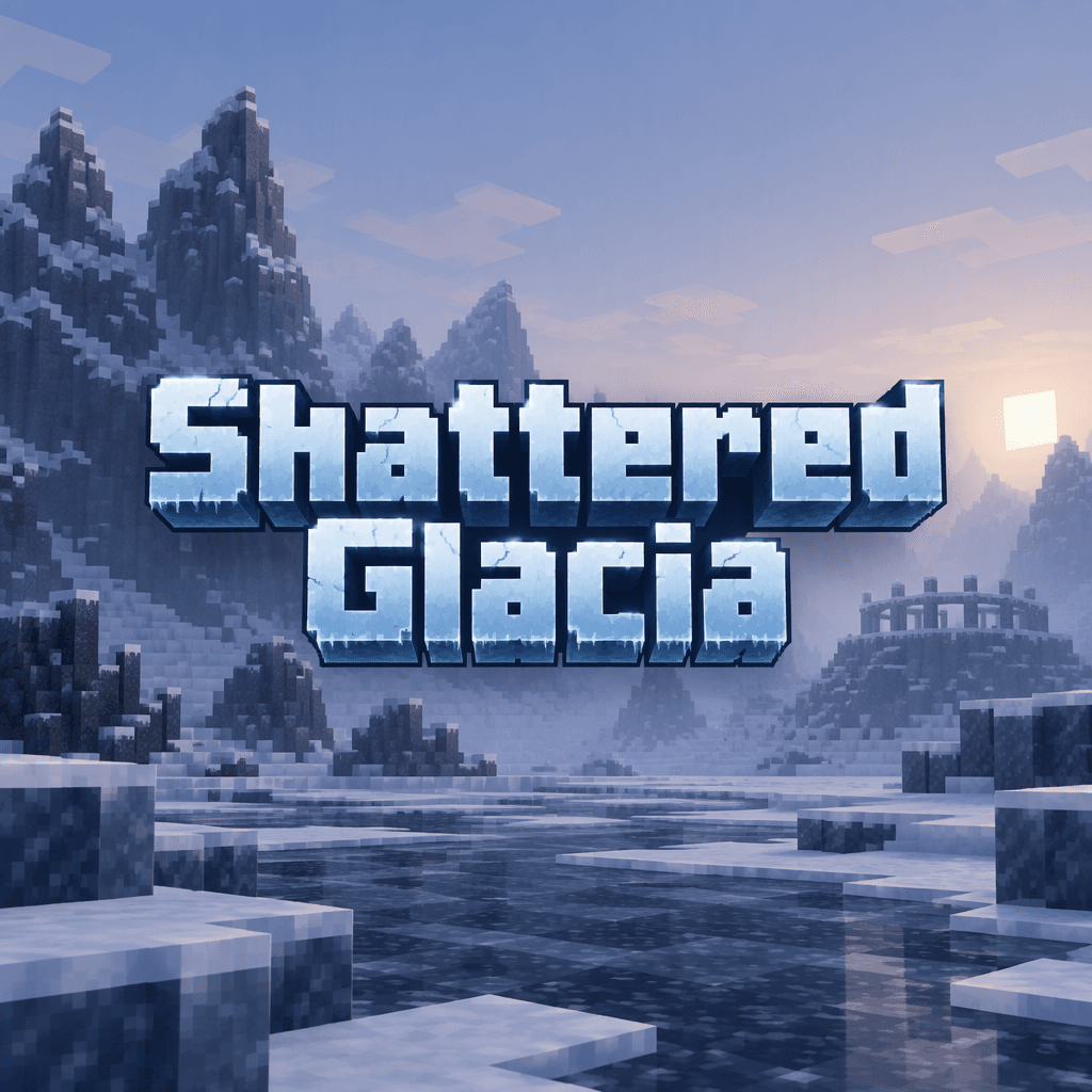 Shattered Glacia (pretty sure this is from " Oh the Biomes we'll go " but with creative twists) – image 1