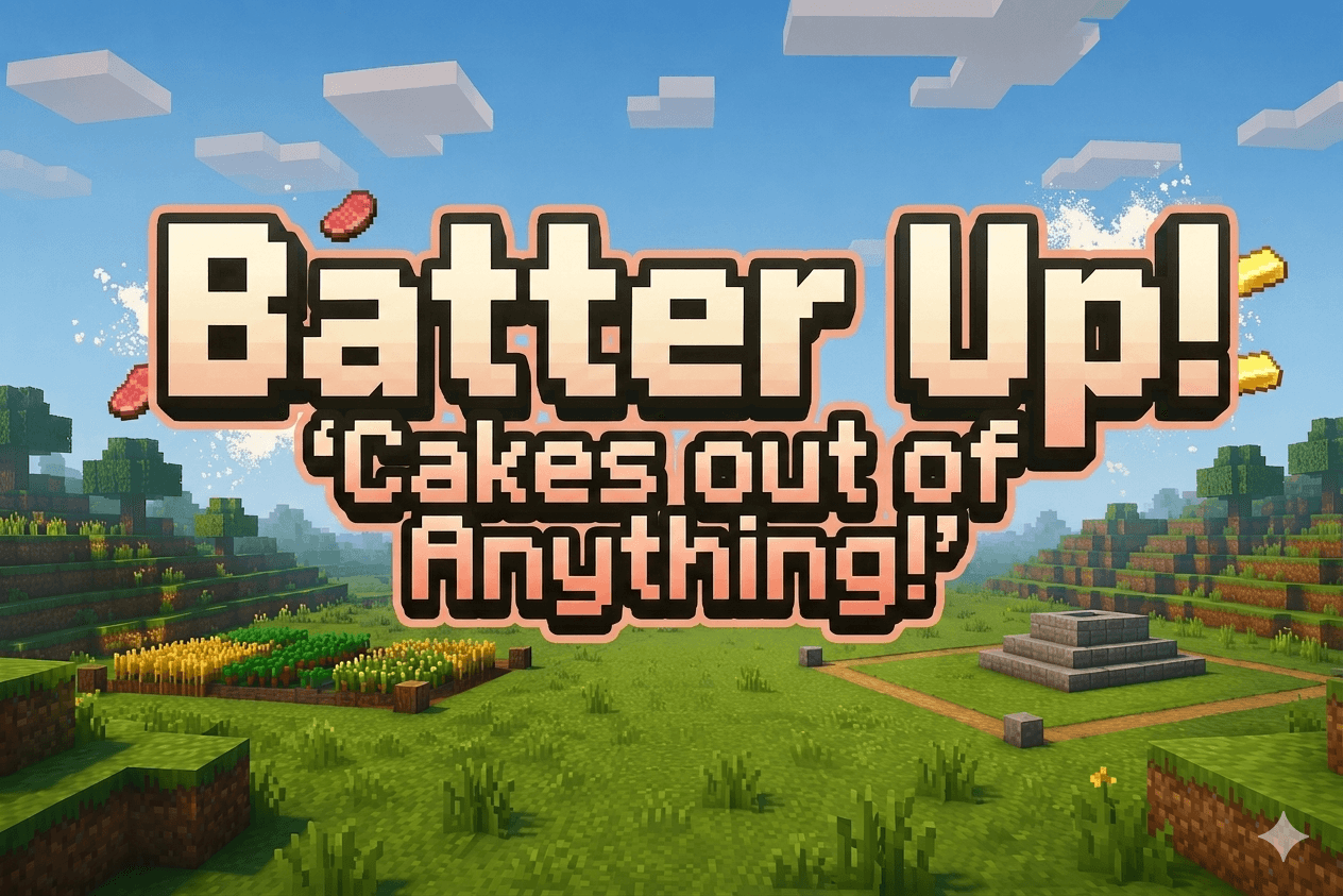 Batter Up! "Cakes out of Anything!" – image 1