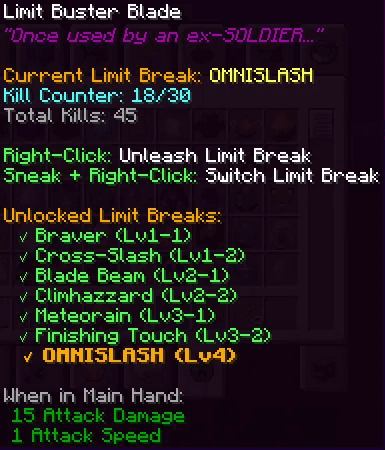 Buster Sword - media 3