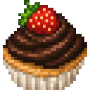 falling-fruit-fields-bgndw67f:chocolate_strawberry_cupcake
