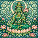 raft-of-release-rr3fyj3u:green_tara_statue