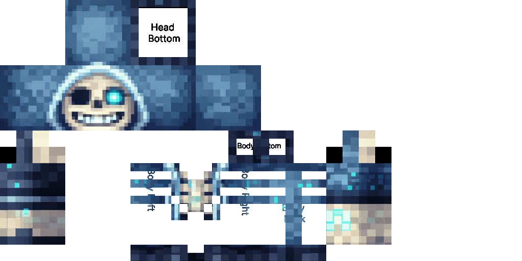 Sans Blue Bone Blaster – image 1