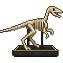 fossilborn-park-pvprmqae:compsognathus_skeleton_exhibit