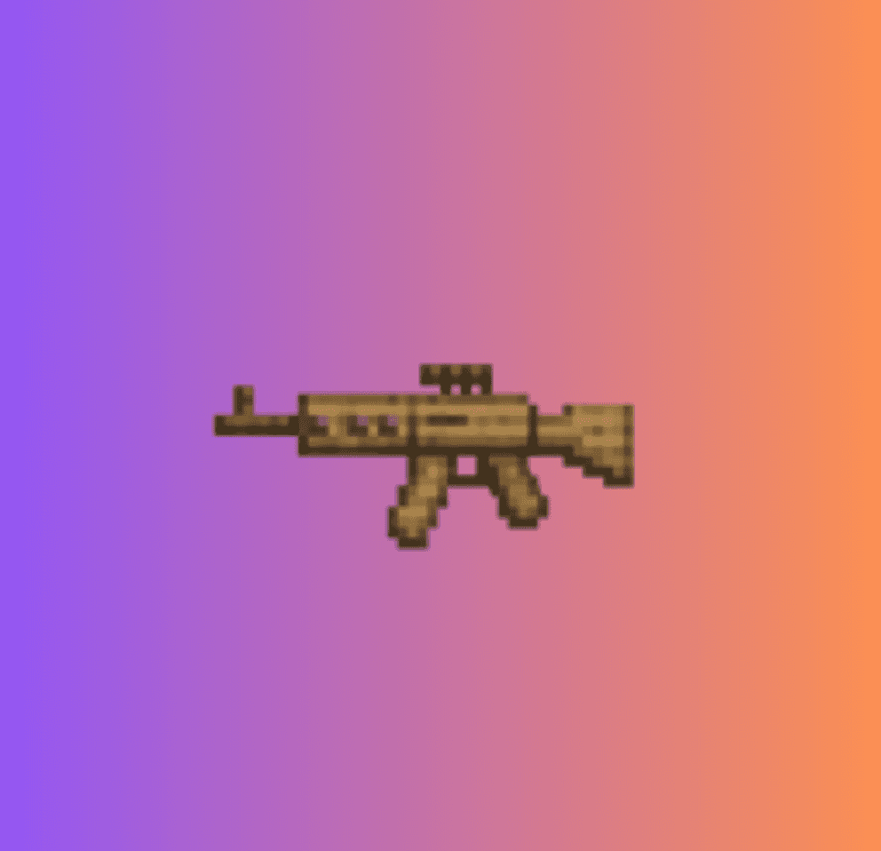Wooden Machine Gun – image 1