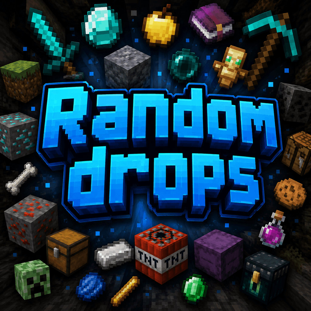Random Drops Mod Random Drops | Free Java 26.1 Mod | CreativeMode