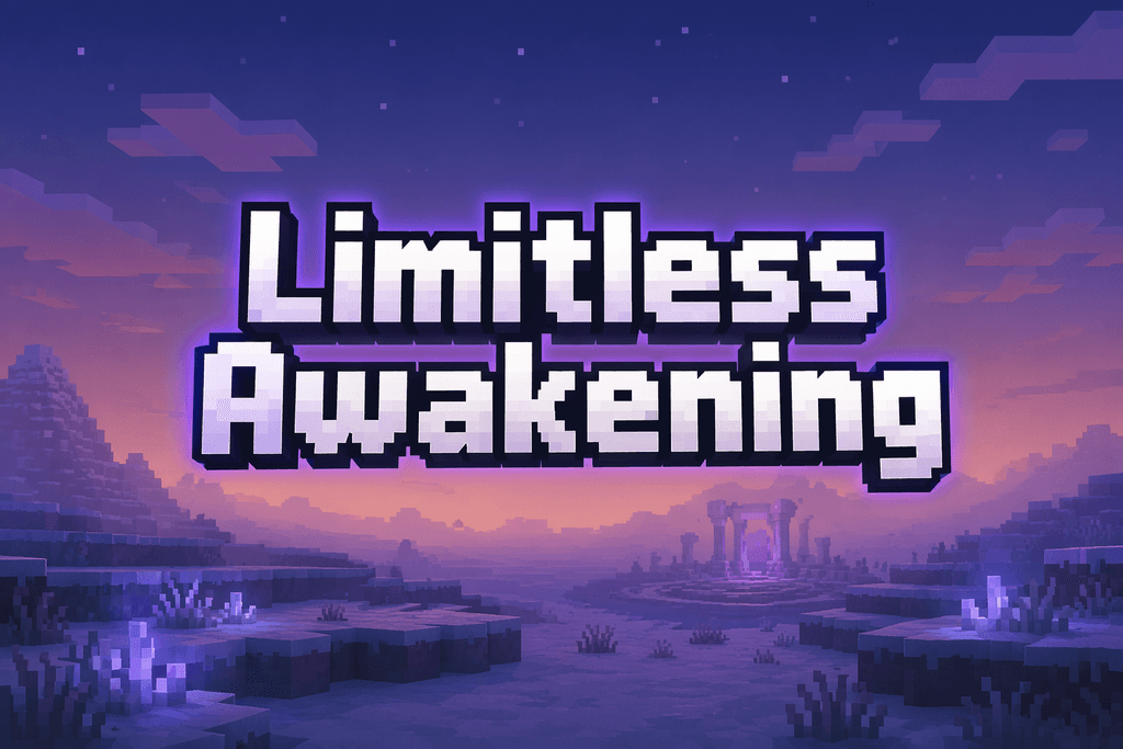 Satoru Gojo Limitless Awakening | Free Java 1.21.5 Mod | CreativeMode