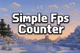 Game Counter Java Simple Fps Counter | Free Java 1.21.5 Mod | CreativeMode