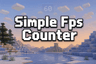 Game Counter Java Simple Fps Counter | Free Java 1.21.5 Mod | CreativeMode