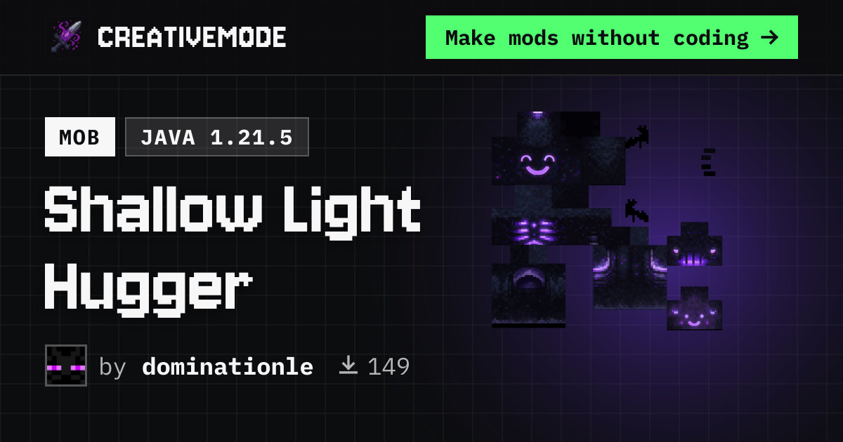 Shallow Light Hugger | Free Java 1.21.5 Mod | CreativeMode